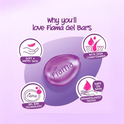 Fiama Gel Bar Soap Celebration Pack - Buy 4 get 1 Free