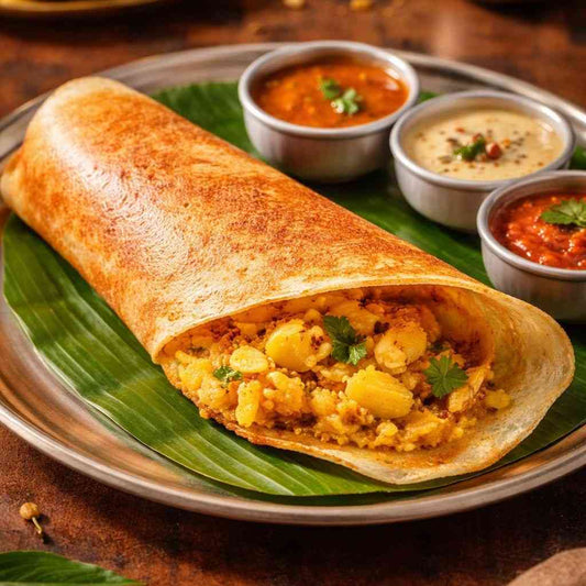 Butter Masala Dosa (বাটার মশলা দোসা)