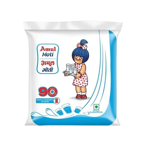 Amul Moti Toned Milk 450ml