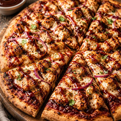 Smoky BBQ Chicken Pizza