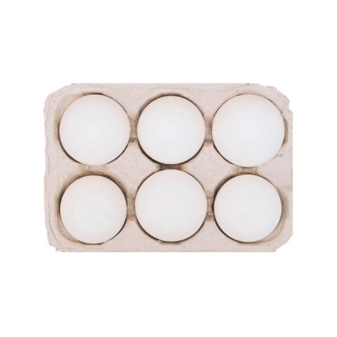 Eggs - 6 pcs White Eggs