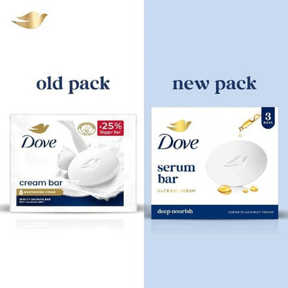 Dove Cream Beauty Bathing Soap (3 x 125 g)