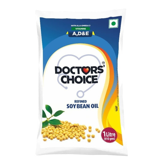 Doctor choice soyabean refined oil