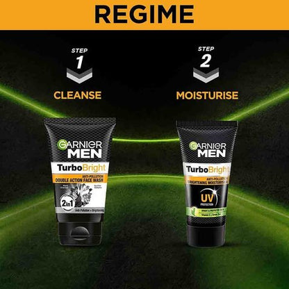 Garnier Men Turbo Bright Anti- Pollution Brightening Men's Face Cream