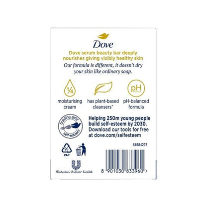 Dove Cream Beauty Bathing Soap (3 x 125 g)