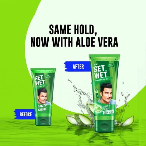 Set Wet Styling Hair Gel