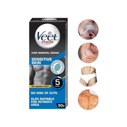 Veet Men's Hair Removal Cream (Sensitive Skin)