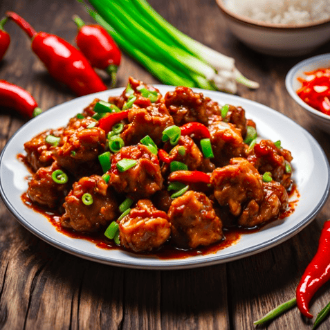 Chicken Machurian( চিকেন মাঞ্চুরিয়ান )