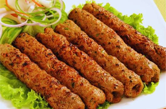 Mutton Shik Kebab (মটন শিক কাবাব)