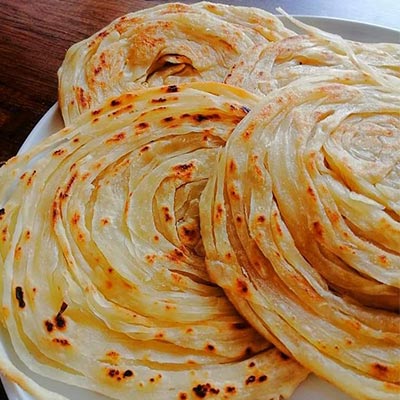 Laccha paratha (লাচ্ছা পরোটা )