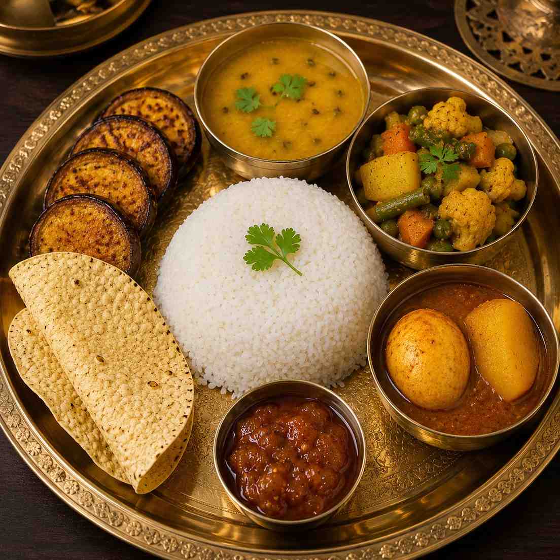 ডিম থালি