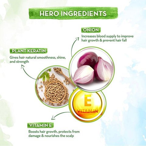 Mamaearth Onion Hair Fall Control Shampoo