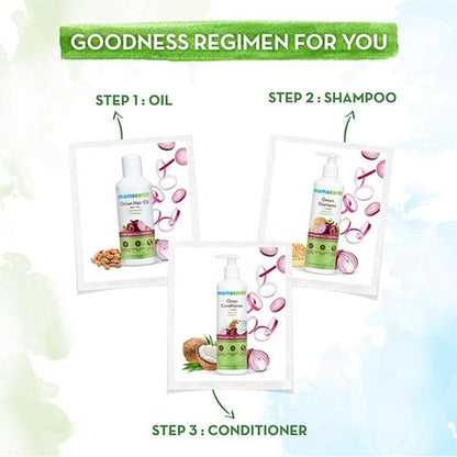 Mamaearth Onion Hair Fall Control Shampoo