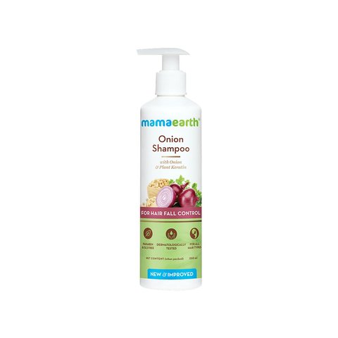 Mamaearth Onion Hair Fall Control Shampoo