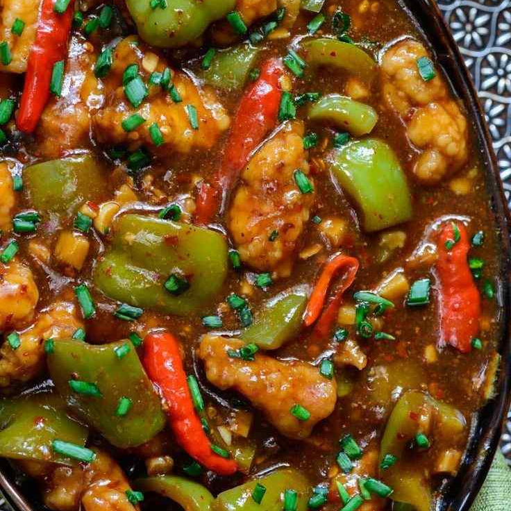 CHILI CHICKEN GRAVY (8 PCS)