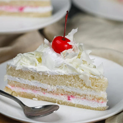 White Forest pastry (Eggless)